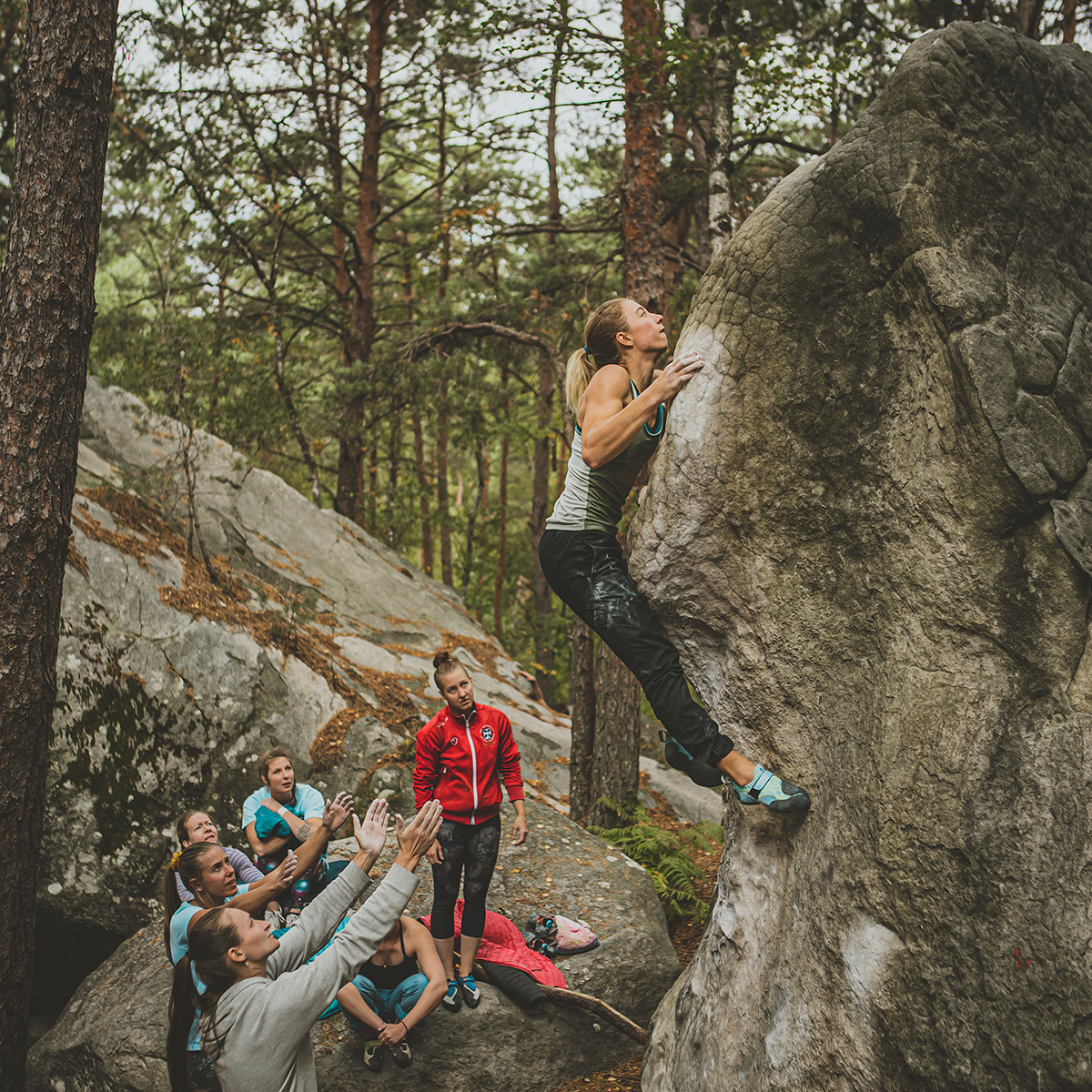 rock climbing trips fontainebleau