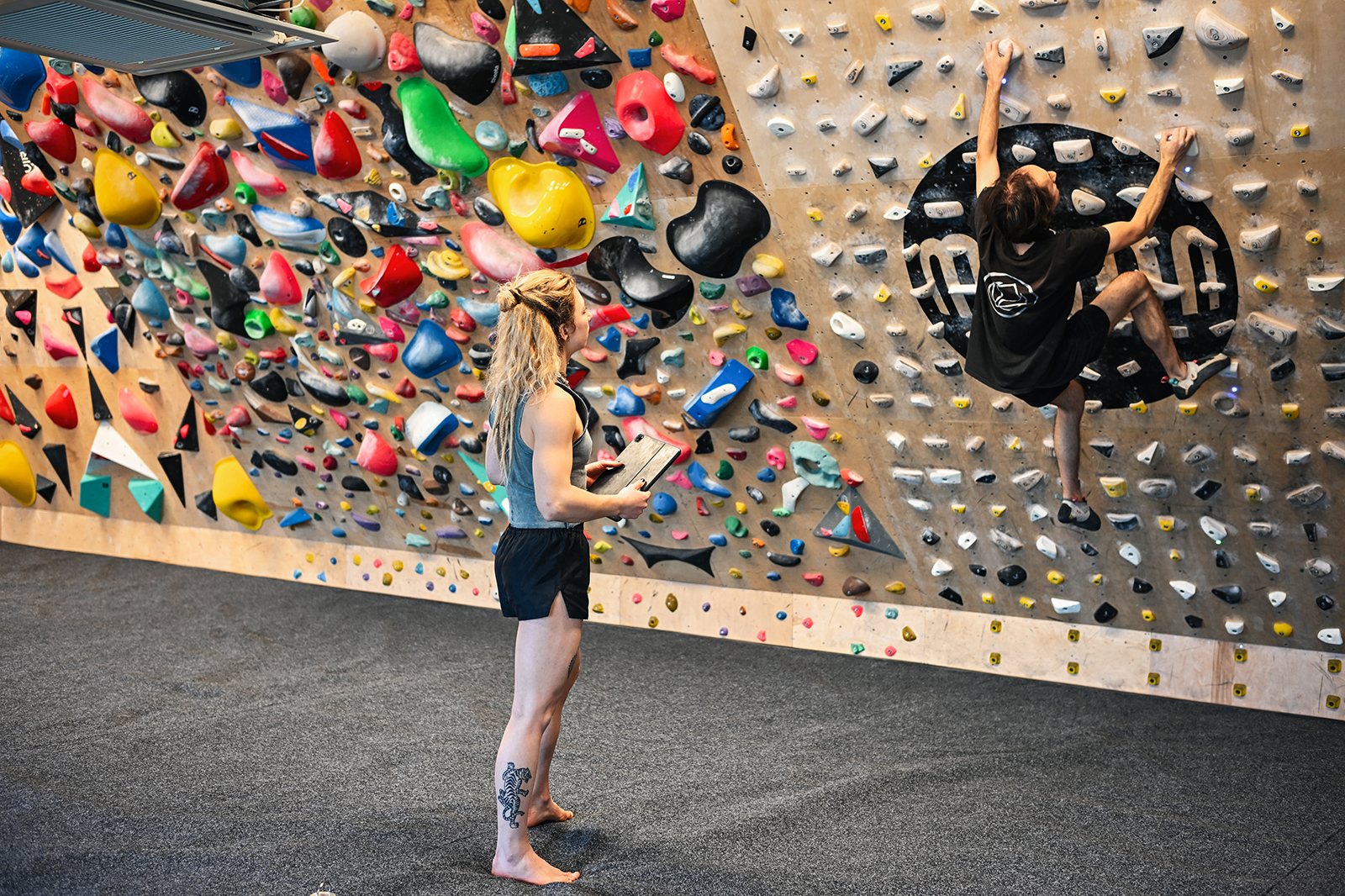 climbing coaching indoor personal training